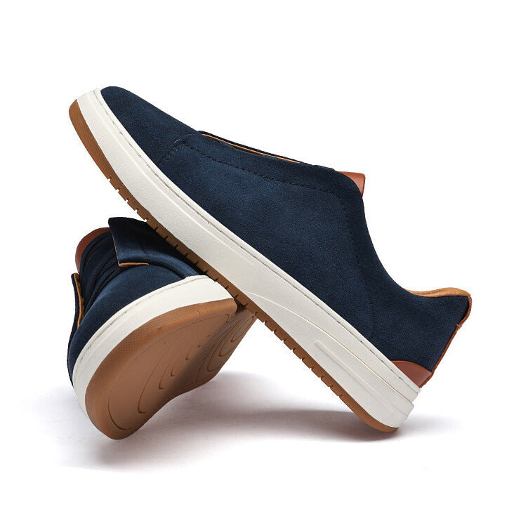 ZAPATOS SIN CORDONES DE ANTE PARA HOMBRE