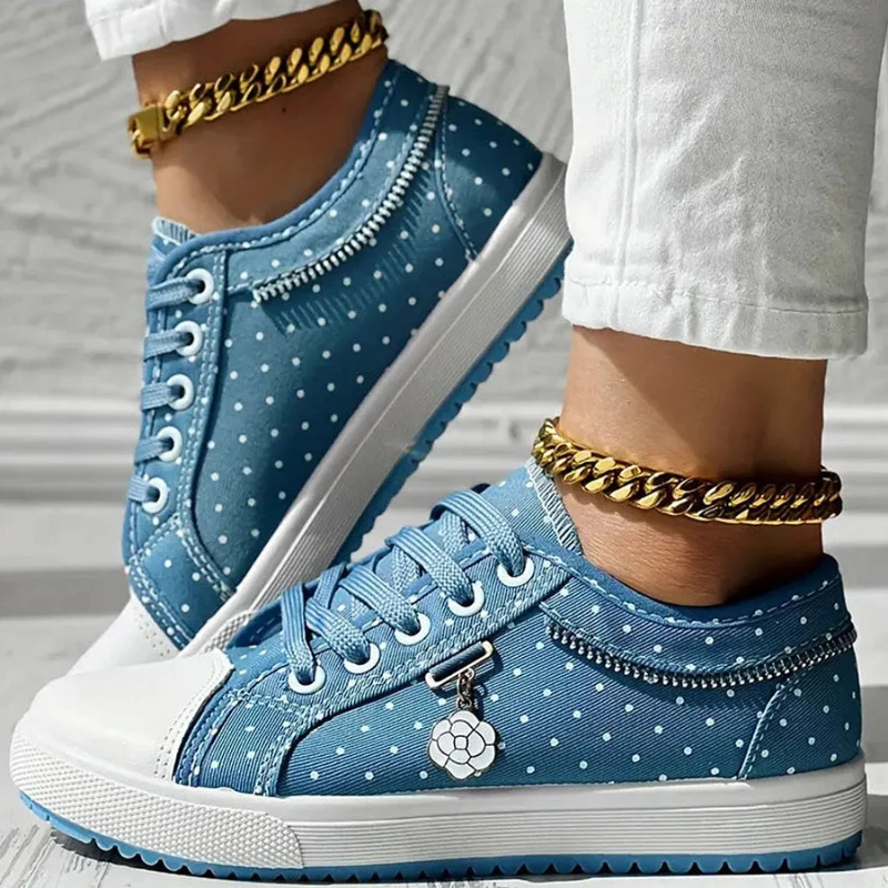 Zapatillas Elegantes de Encaje