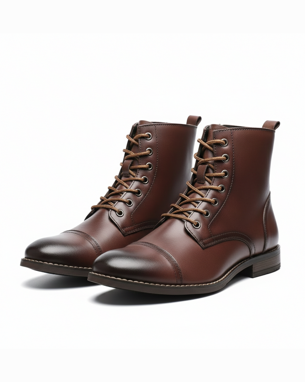 BOTAS DE VESTIR MARRONES PARA HOMBRE