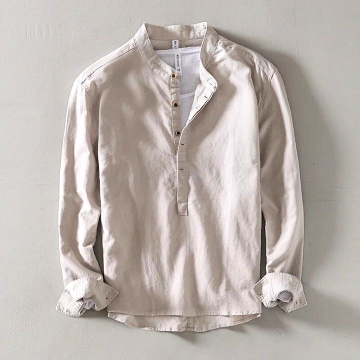 CAMISA DE LINO PARA HOMBRE