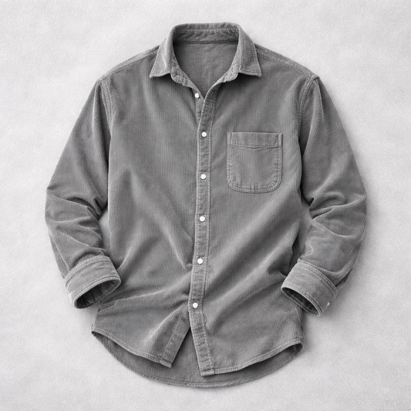 CAMISA CLÁSICA DE PANA PARA HOMBRE