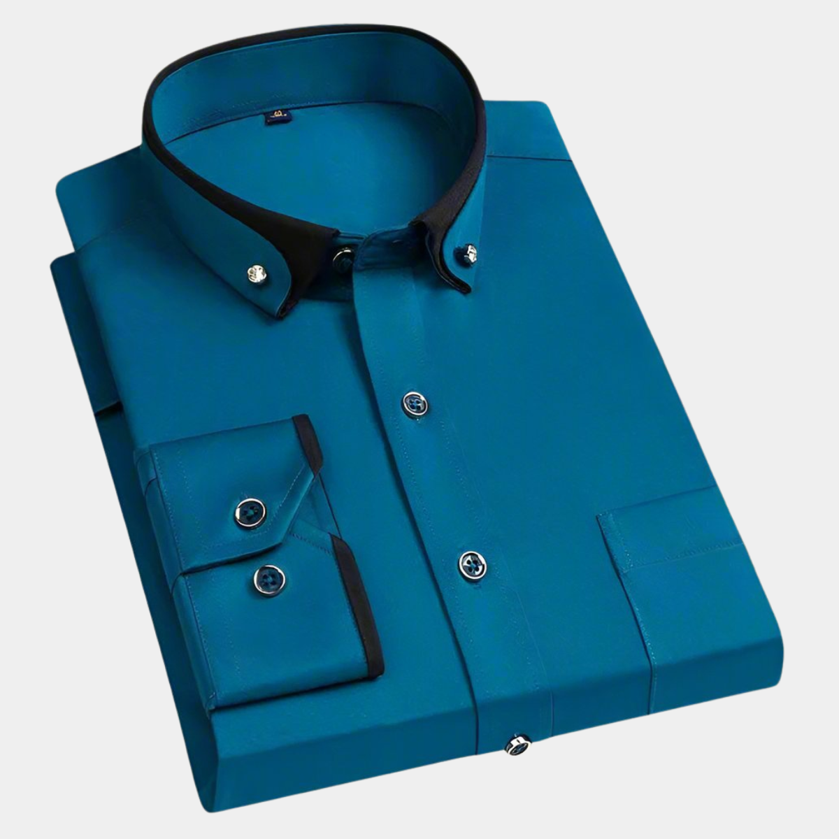 CAMISA CLÁSICA DE MANGA LARGA PARA HOMBRE