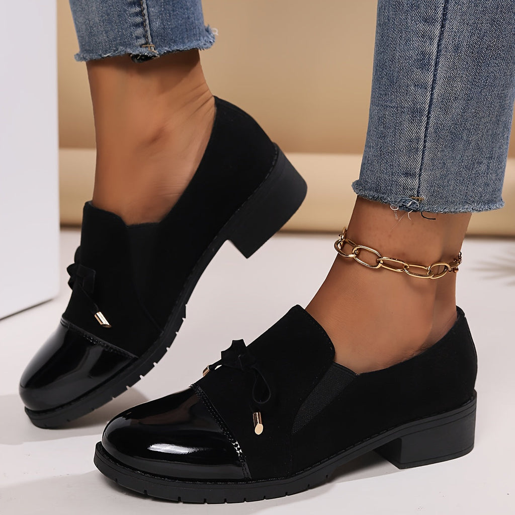 Mocasines Confort Punta Charolada Camille