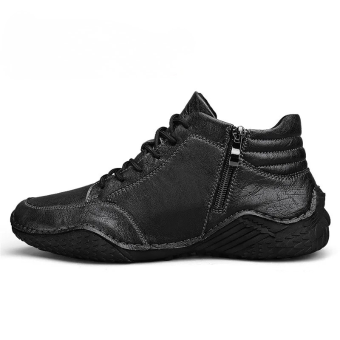 BOTAS DE CUERO RESISTENTES PARA HOMBRE