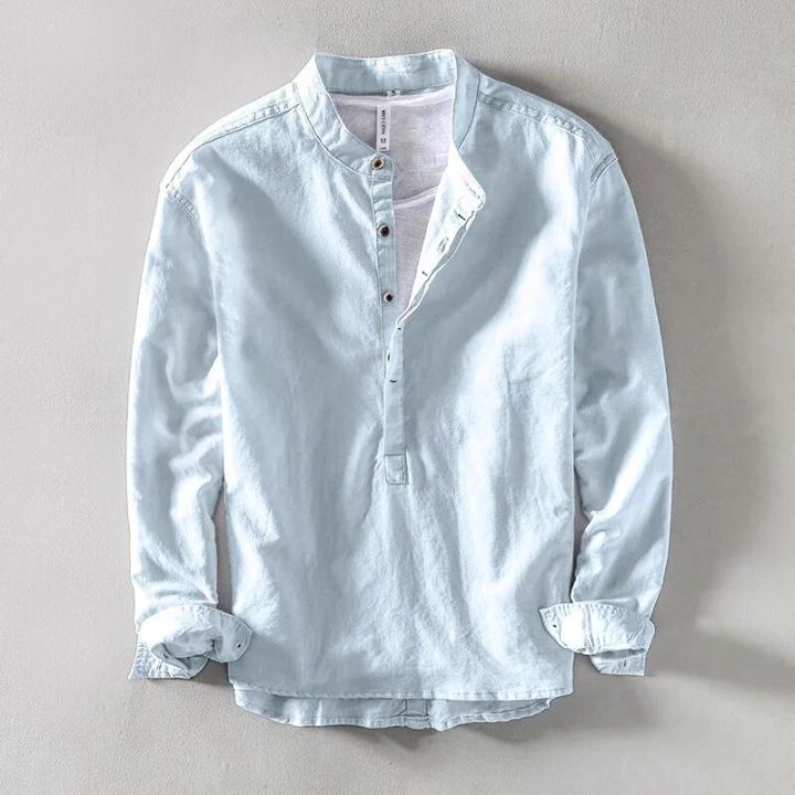 CAMISA DE LINO PARA HOMBRE