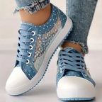 Zapatillas Elegantes de Encaje