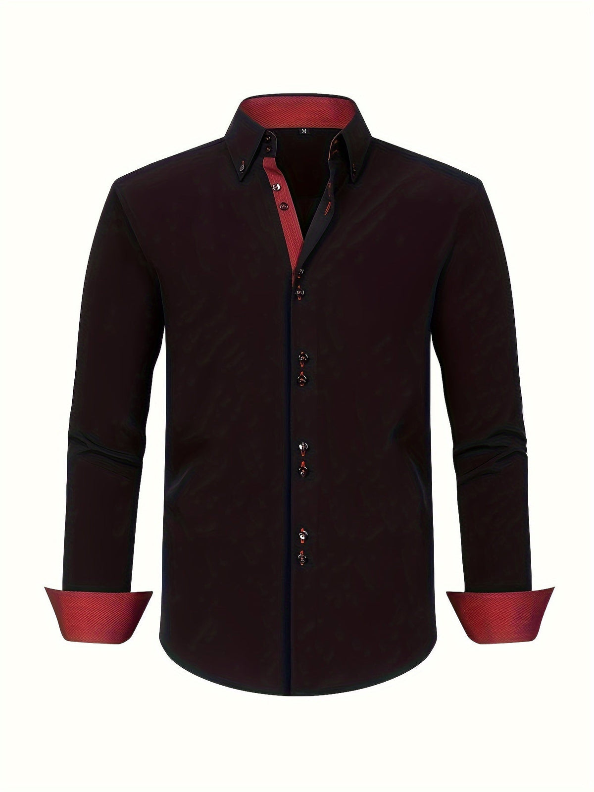 Camisa elegante y ligera con detalles en contraste