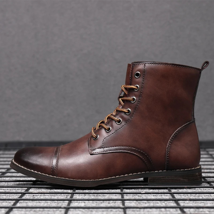 BOTAS DE VESTIR MARRONES PARA HOMBRE