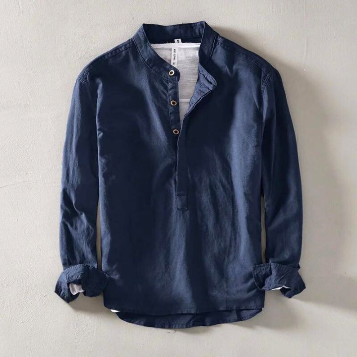 CAMISA DE LINO PARA HOMBRE