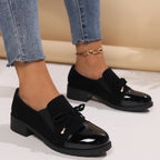 Mocasines Confort Punta Charolada Camille