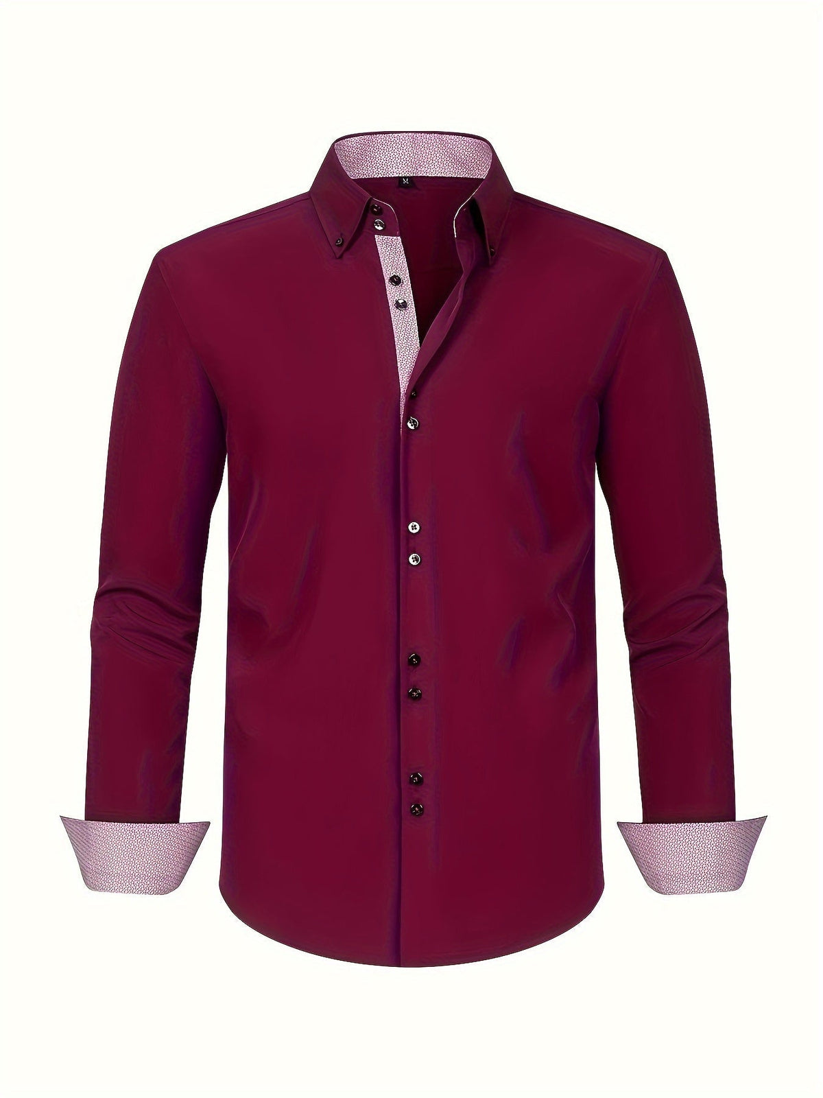 Camisa elegante y ligera con detalles en contraste