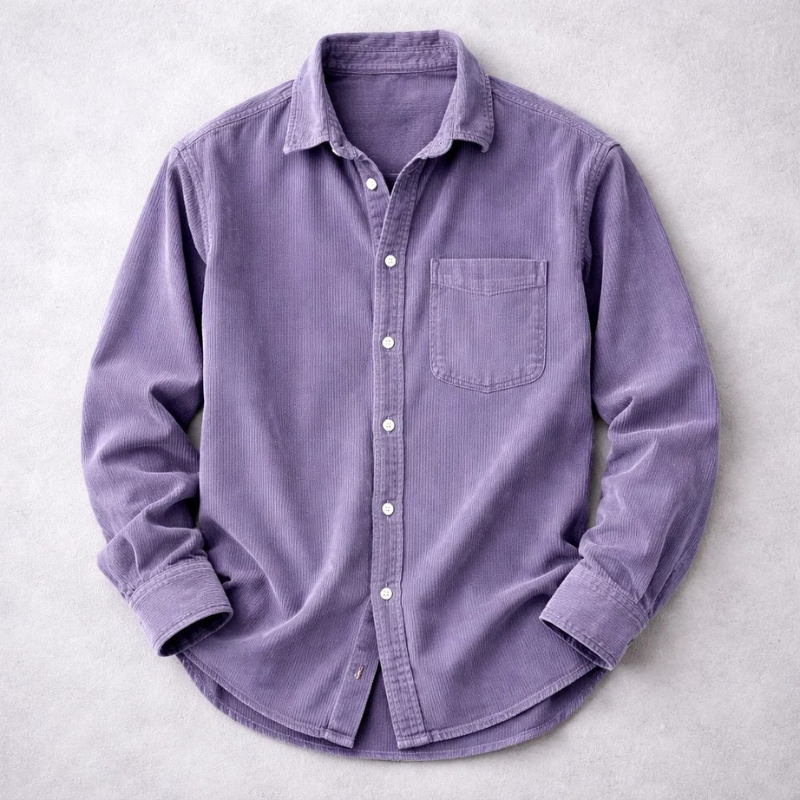 CAMISA CLÁSICA DE PANA PARA HOMBRE