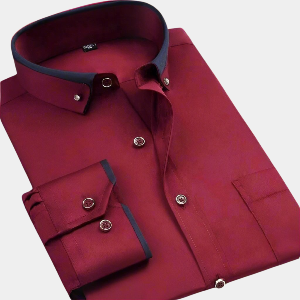 CAMISA CLÁSICA DE MANGA LARGA PARA HOMBRE