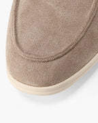 MOCASINES DE CUERO DE ANTE