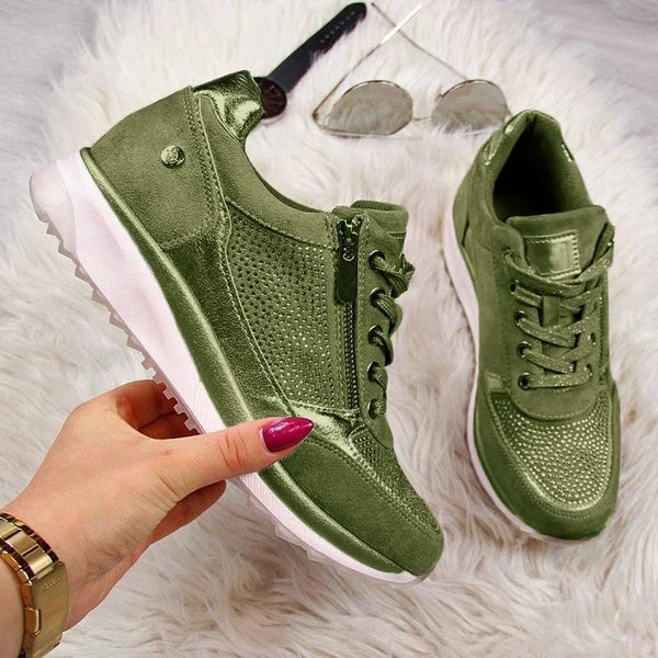 Zapatillas Compensadas con Cremallera Sophie