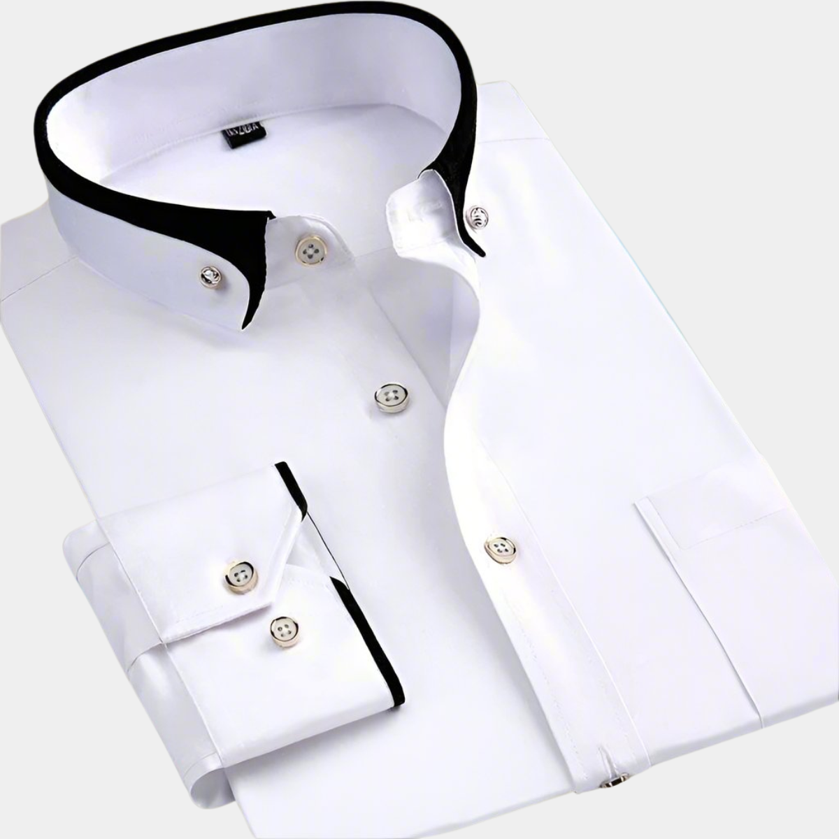 CAMISA CLÁSICA DE MANGA LARGA PARA HOMBRE