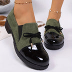 Mocasines Confort Punta Charolada Camille