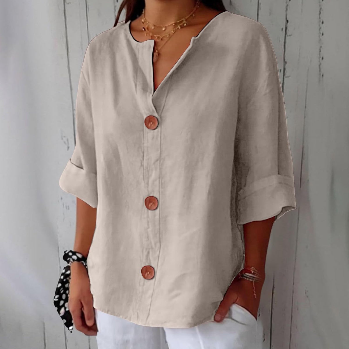 Blusa de verano holgada Ella