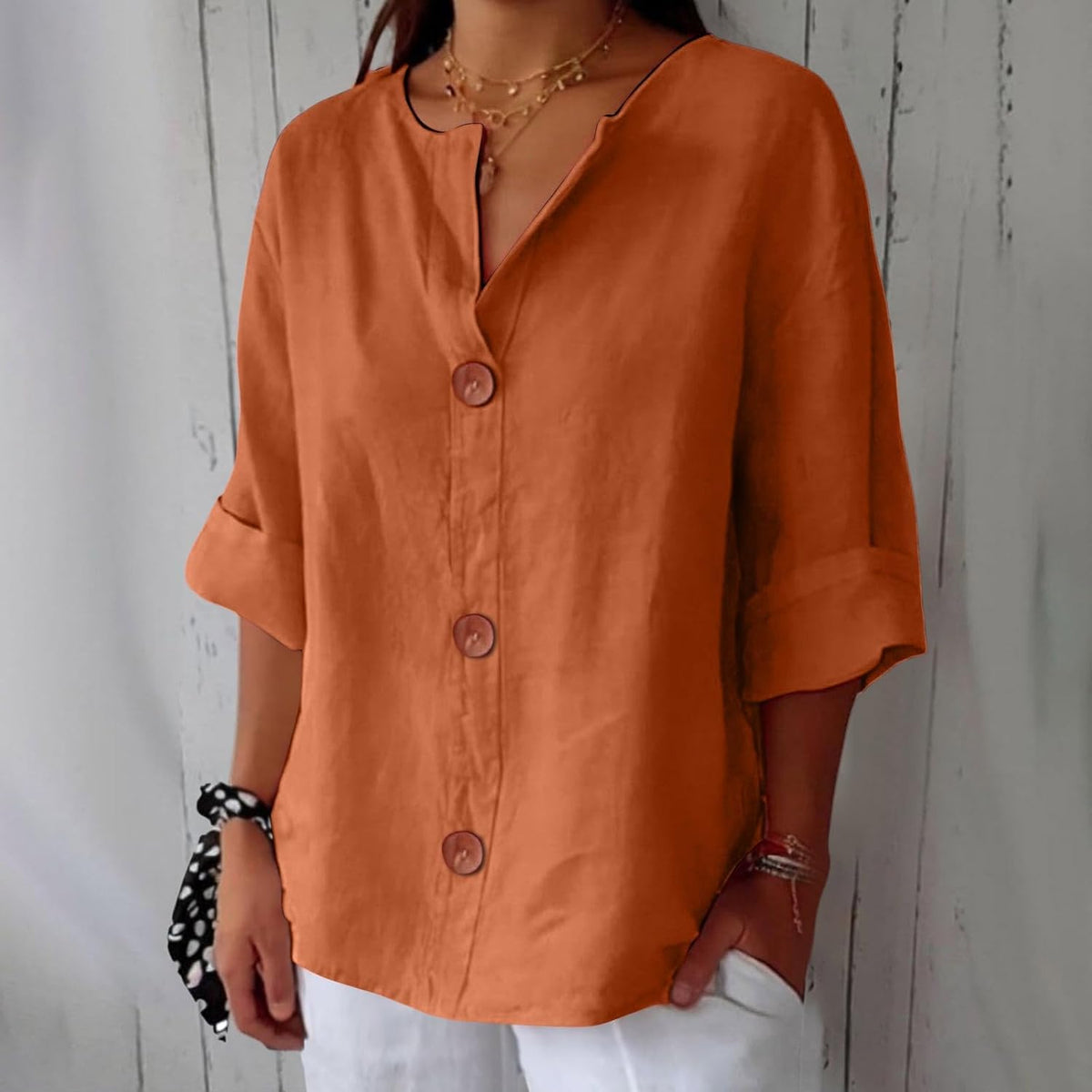 Blusa de verano holgada Ella