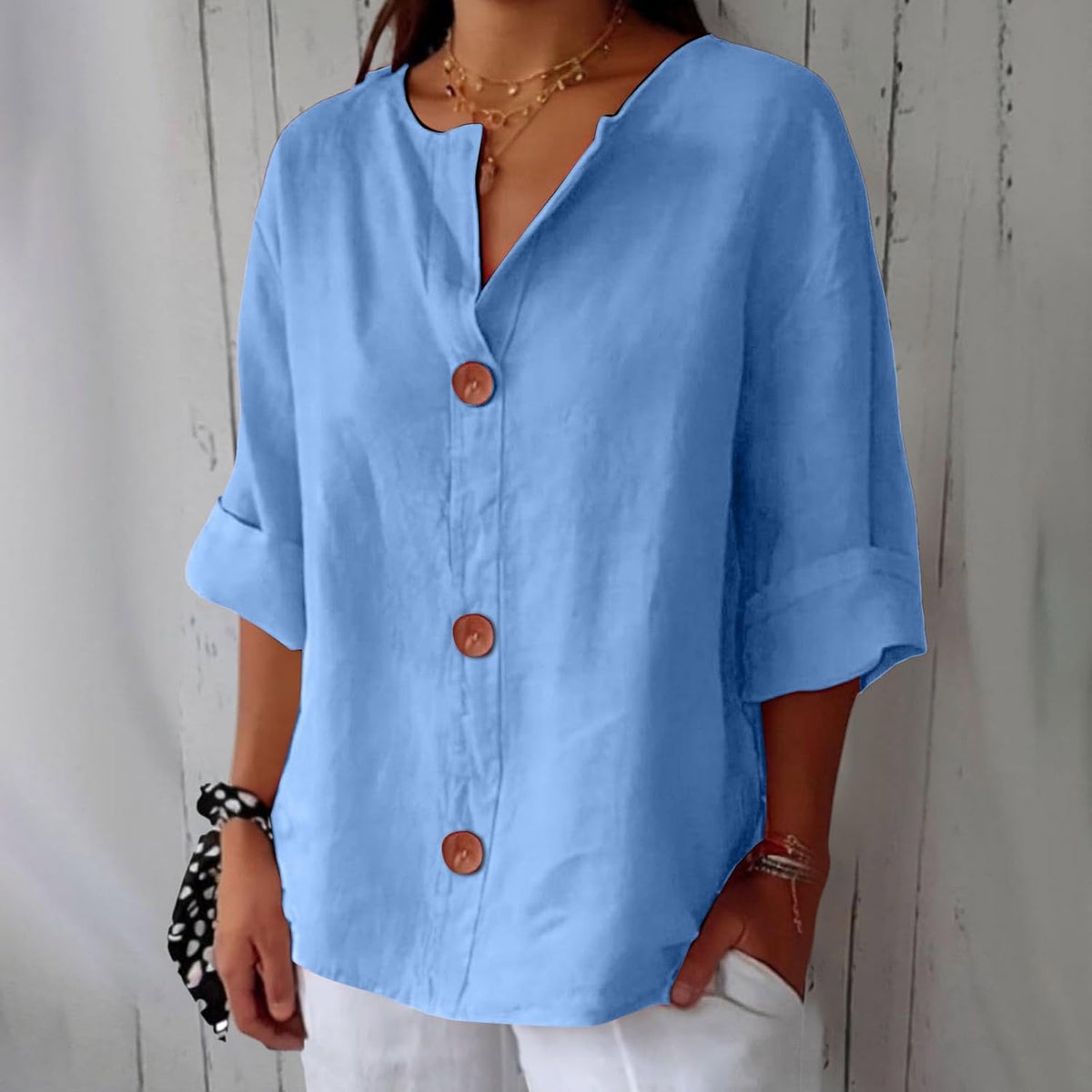 Blusa de verano holgada Ella