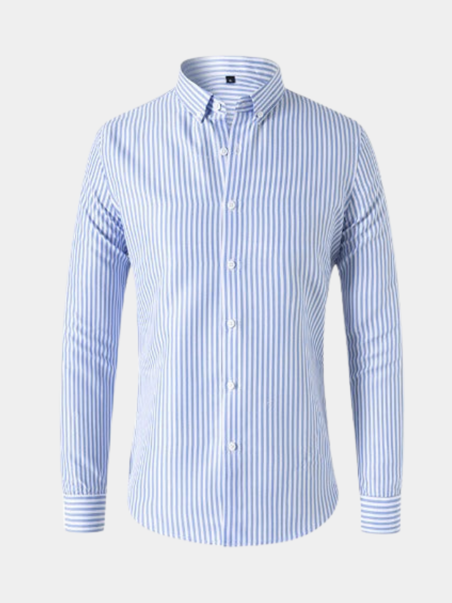 CAMISA DE RAYAS MARCADAS PARA HOMBRE