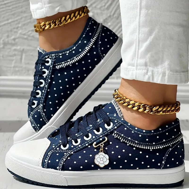 Zapatillas Elegantes de Encaje
