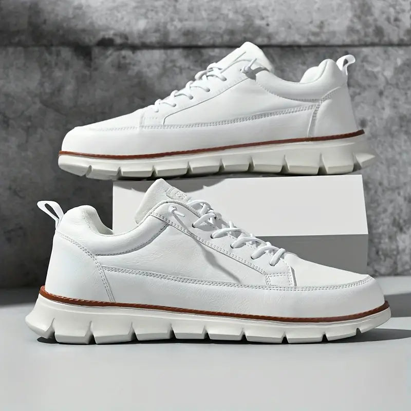 ZAPATILLAS DE CUERO CON SOPORTE