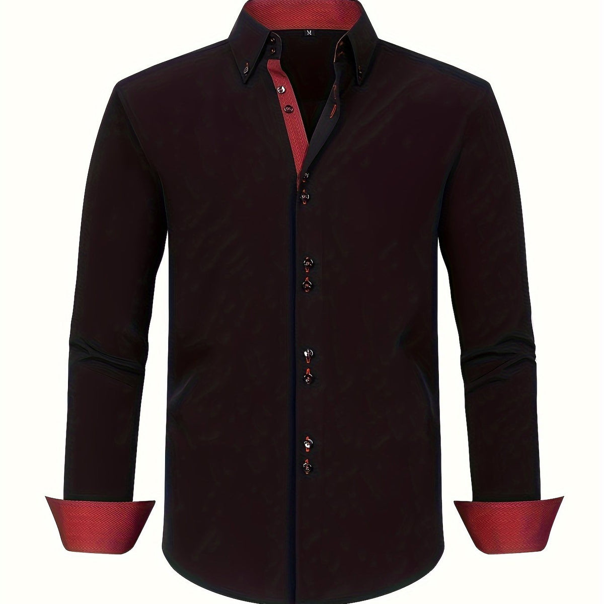 Camisa elegante y ligera con detalles en contraste