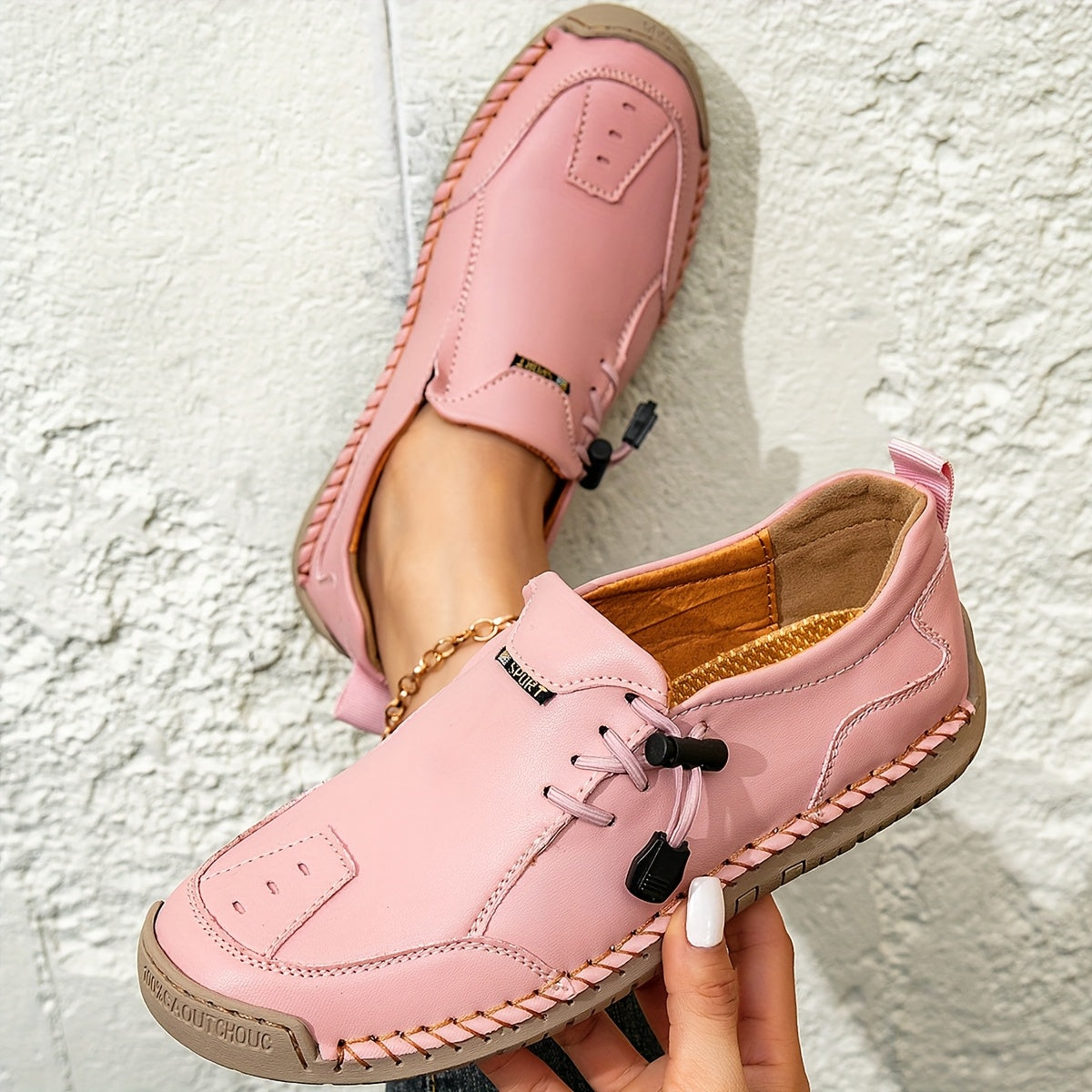 Mocasines Confort Cosidos a Mano Mathilde
