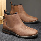 BOTAS CLÁSICAS DE CUERO PARA HOMBRE