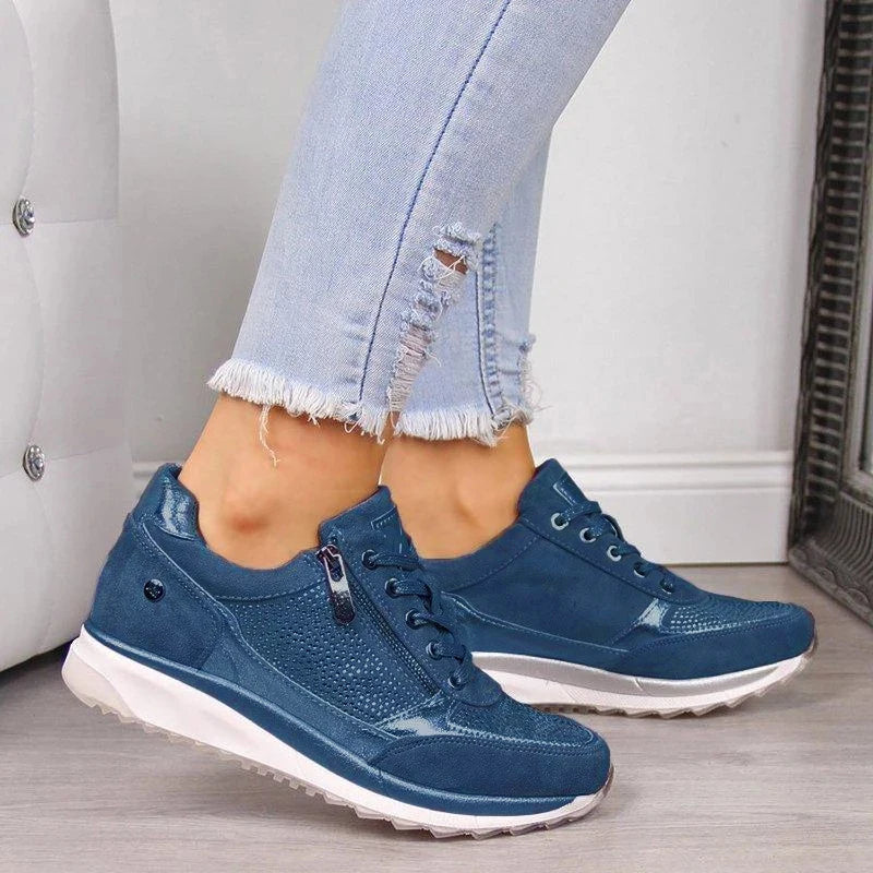 Zapatillas Compensadas con Cremallera Sophie