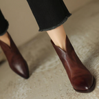 Botines Elegantes de Cuero