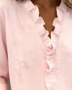 Blusa con volantes Susan
