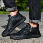 ZAPATOS DE NOBUK CON CREMALLERA PARA HOMBRE