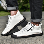 ZAPATOS DE NOBUK CON CREMALLERA PARA HOMBRE