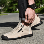 ZAPATOS DE NOBUK CON CREMALLERA PARA HOMBRE