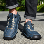 ZAPATOS DE NOBUK CON CREMALLERA PARA HOMBRE