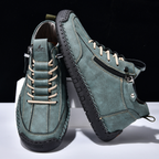 ZAPATOS DE NOBUK CON CREMALLERA PARA HOMBRE