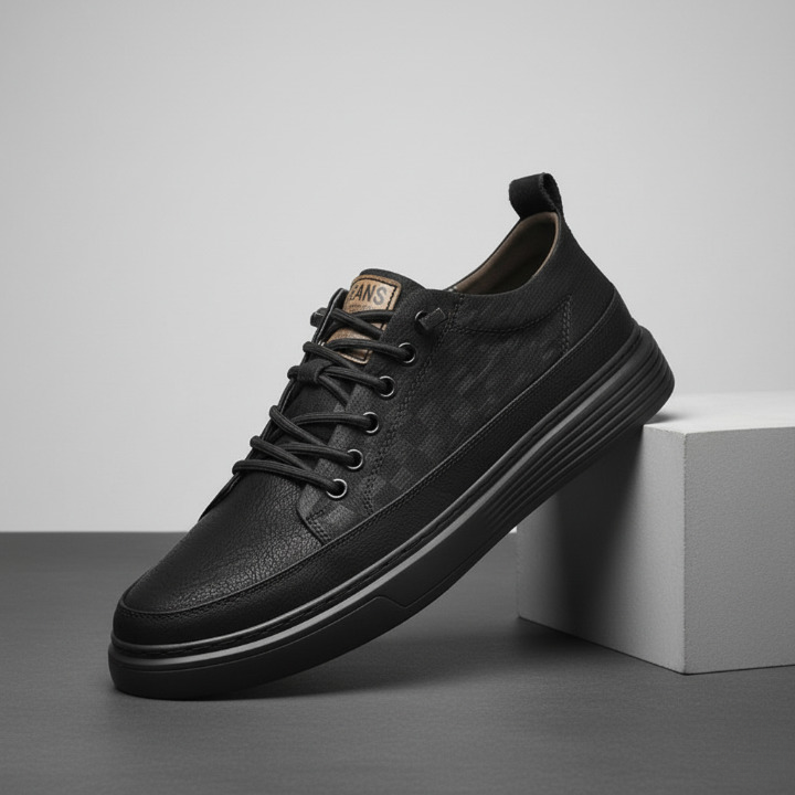 Zapatillas de cuero para hombre