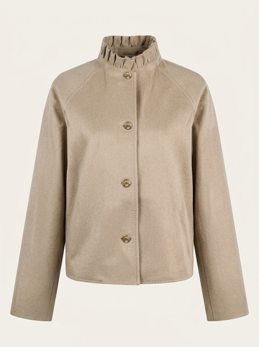 Camial - Abrigo con Cuello Alto