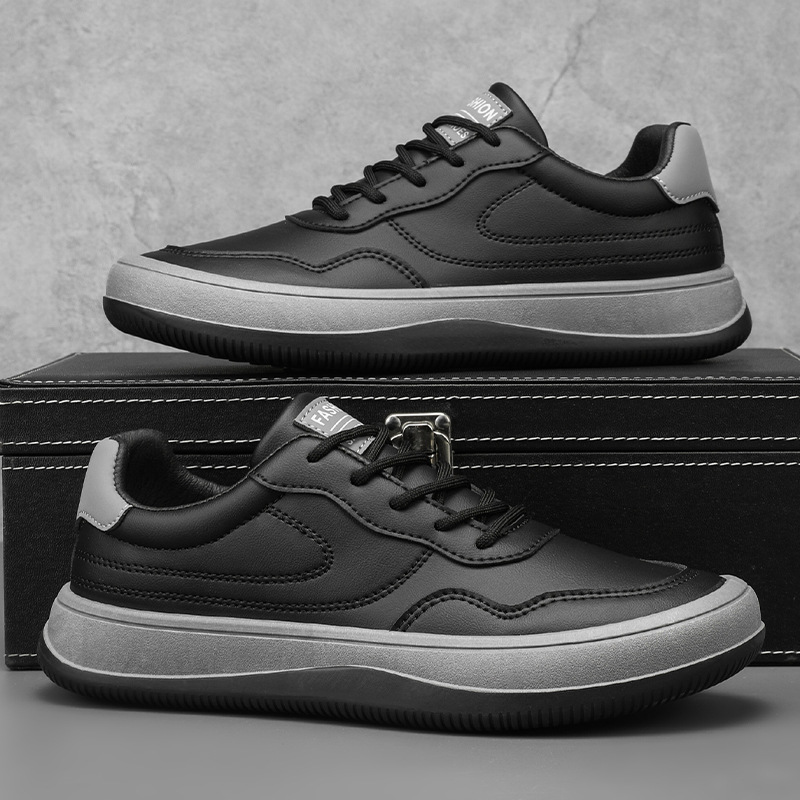 ZAPATILLAS DE CUERO GENUINO