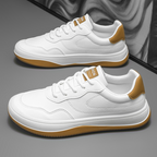 ZAPATILLAS DE CUERO GENUINO