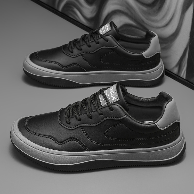 ZAPATILLAS DE CUERO GENUINO
