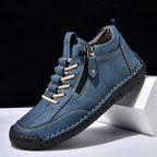 ZAPATOS DE NOBUK CON CREMALLERA PARA HOMBRE
