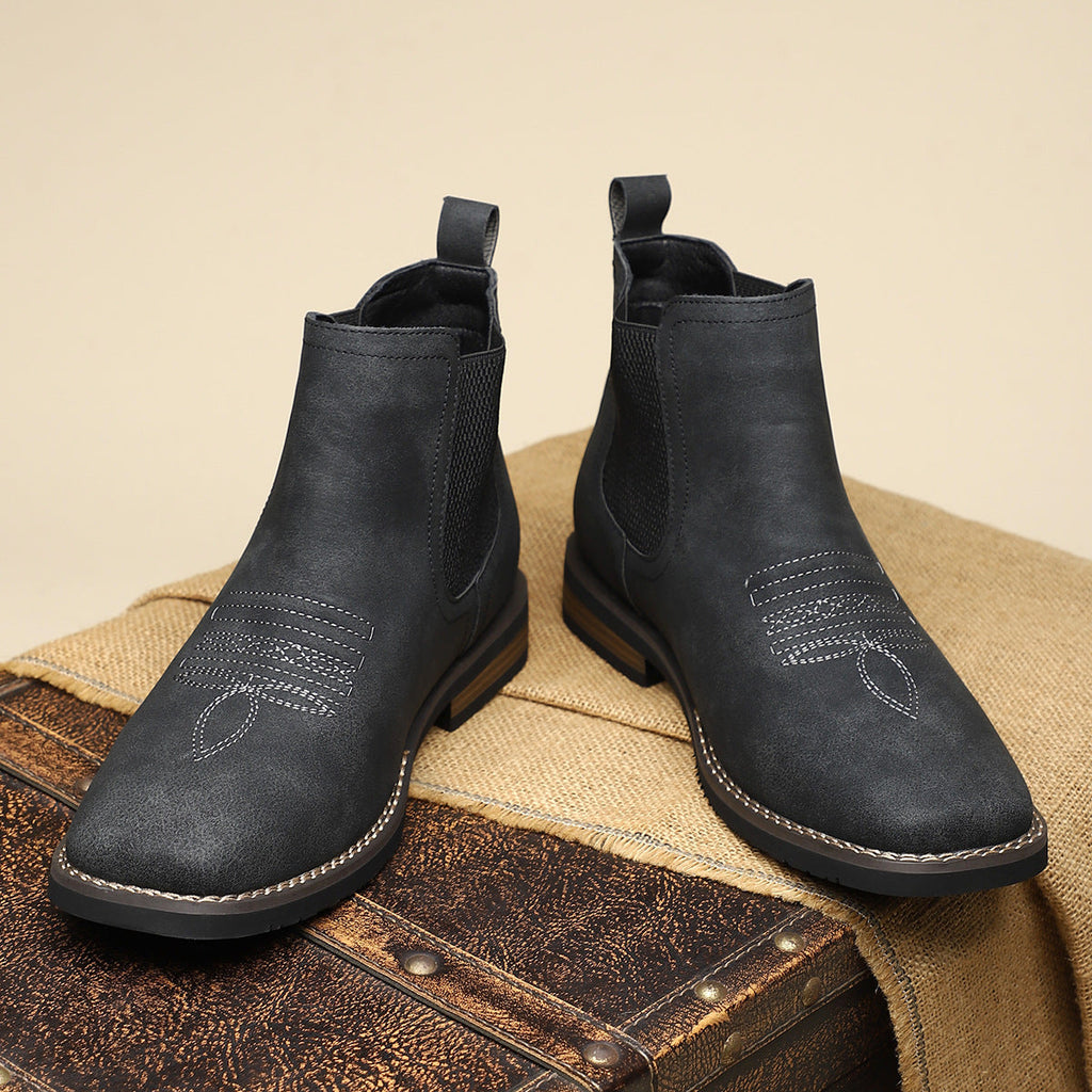 BOTAS CLÁSICAS DE CUERO PARA HOMBRE