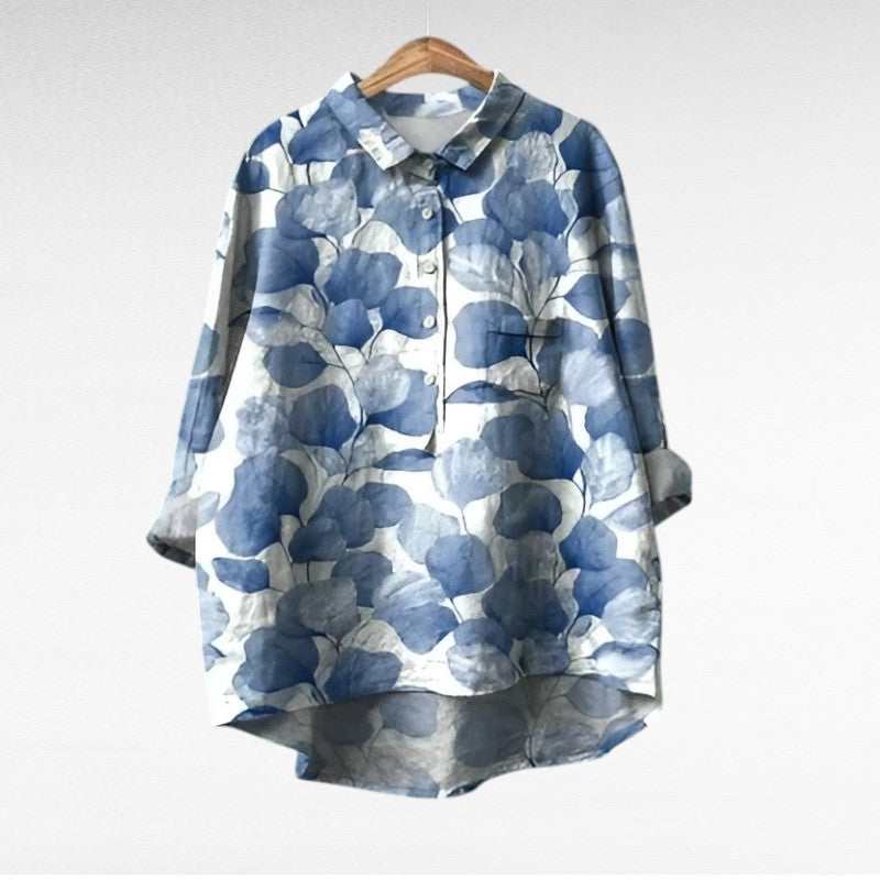 Camisa Elegante con Estampado Émilie (¡1+1 GRATIS!)
