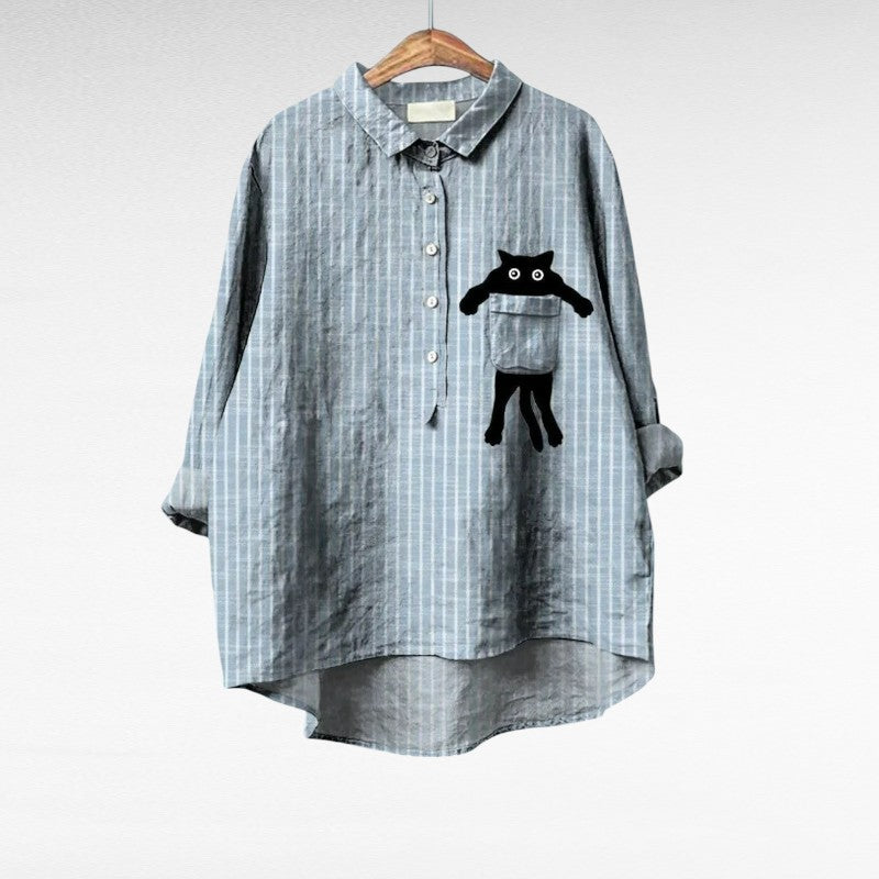 Camisa Elegante con Estampado Émilie (¡1+1 GRATIS!)