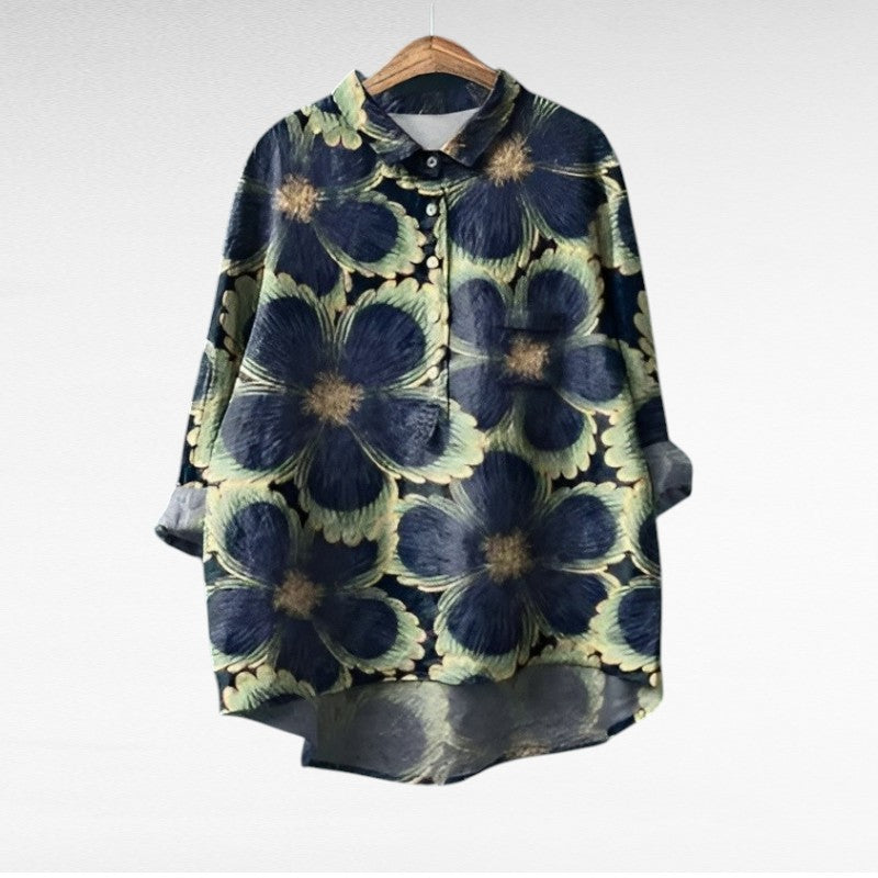 Camisa Elegante con Estampado Émilie (¡1+1 GRATIS!)