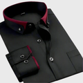 CAMISA CLÁSICA DE MANGA LARGA PARA HOMBRE