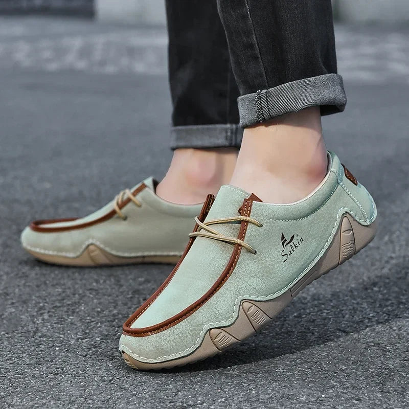 ZAPATOS ORTOPÉDICOS DE CUERO CON AJUSTE PRECISO